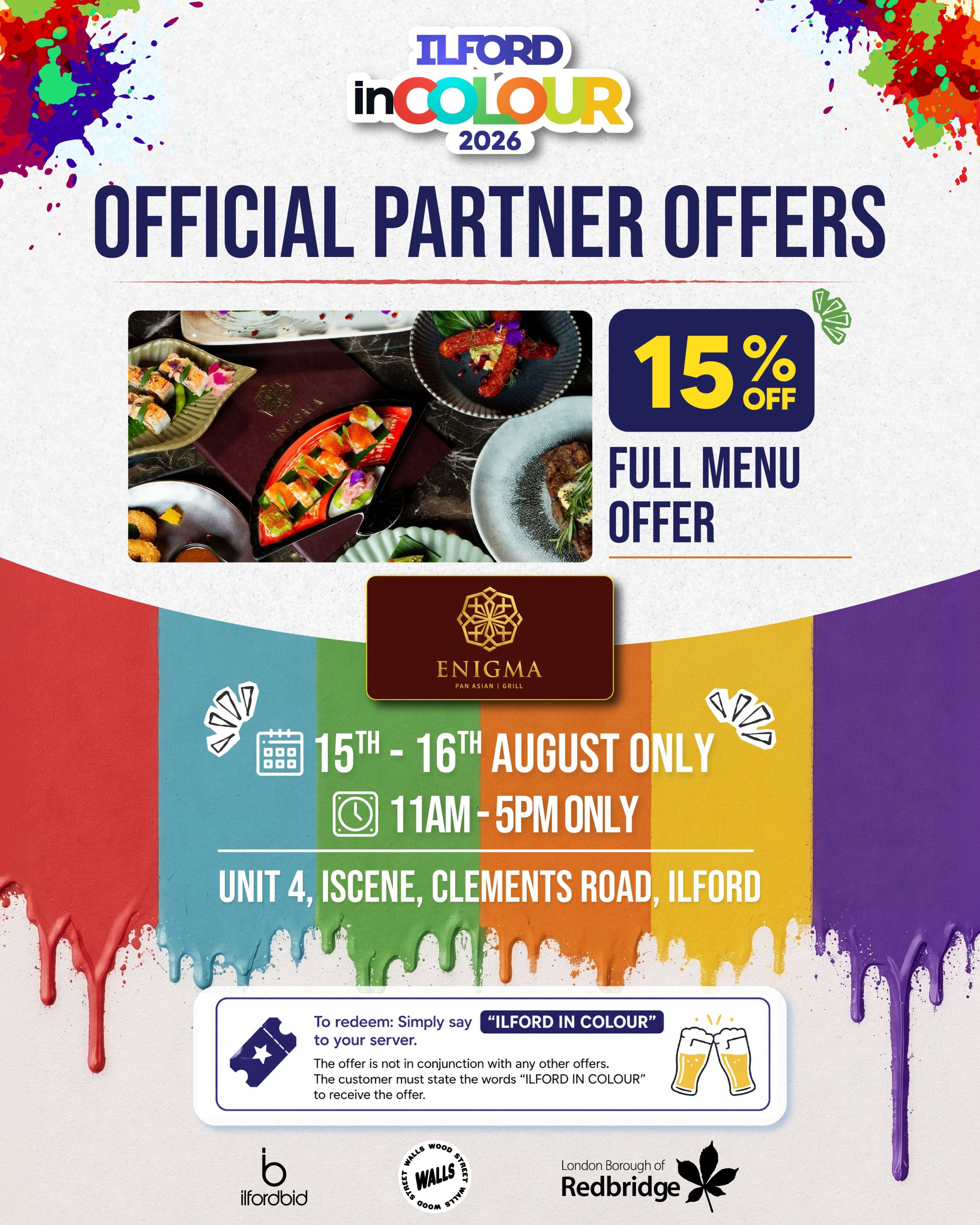 Enigma Pan Asian partner offer