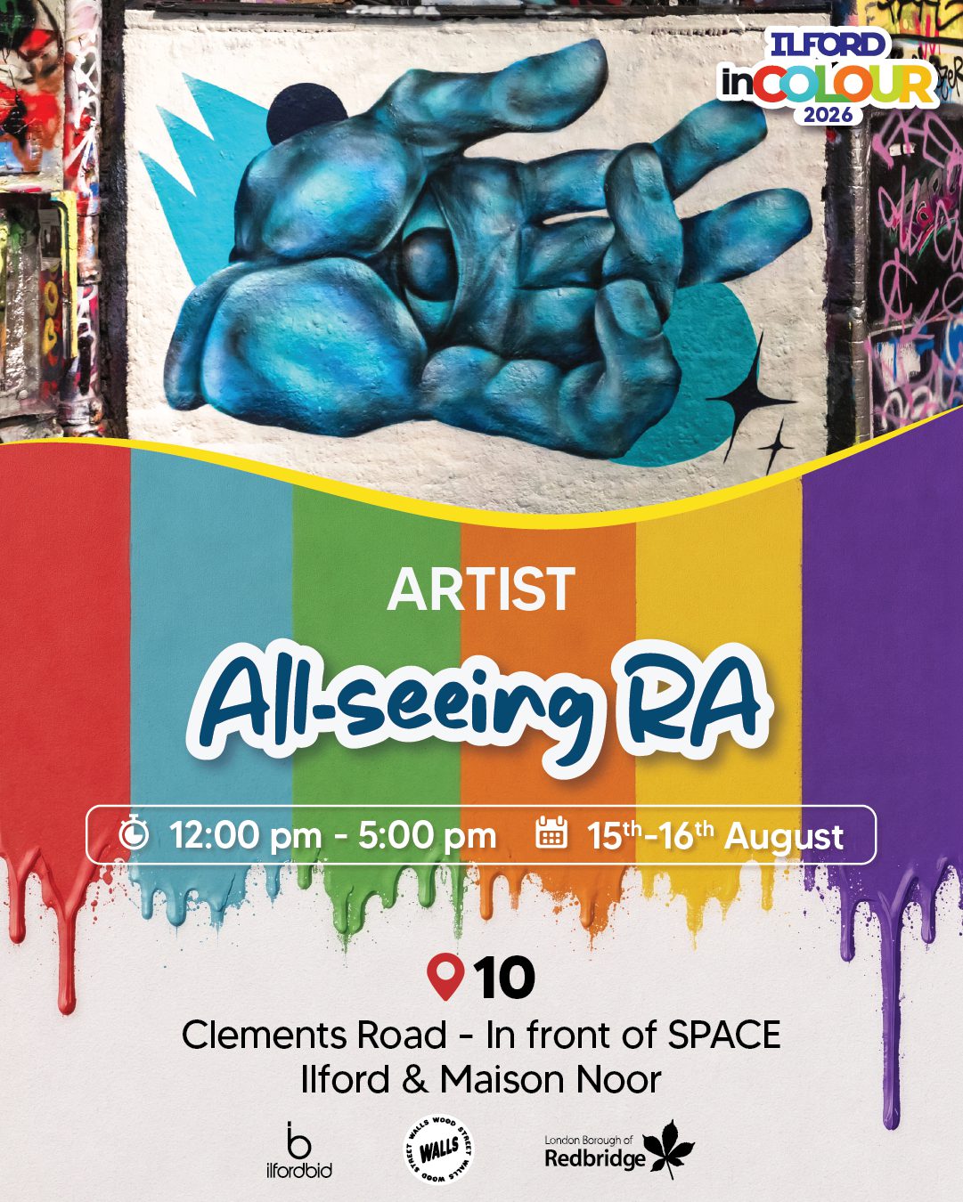 All-seeing RA — Ilford inColour 2026 artist
