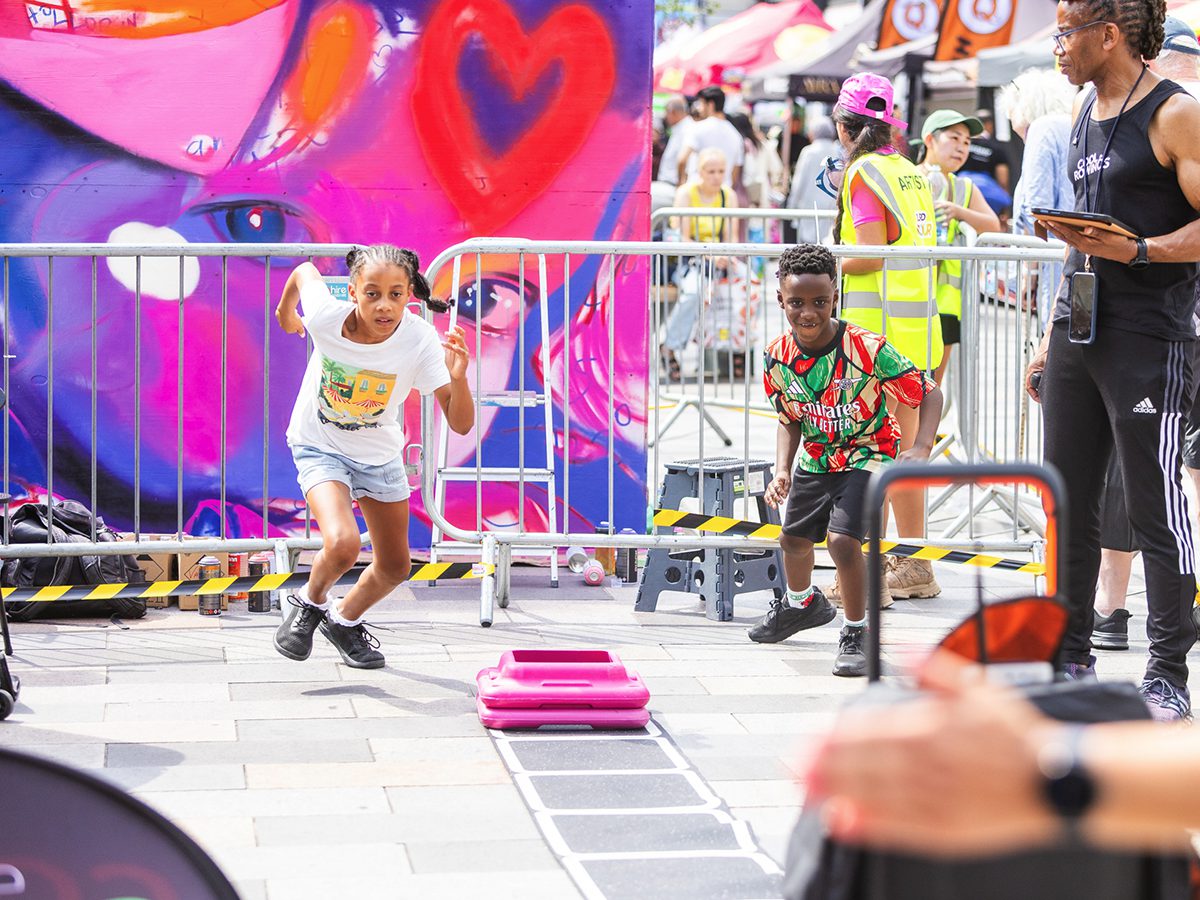 Family activity at Ilford inColour
