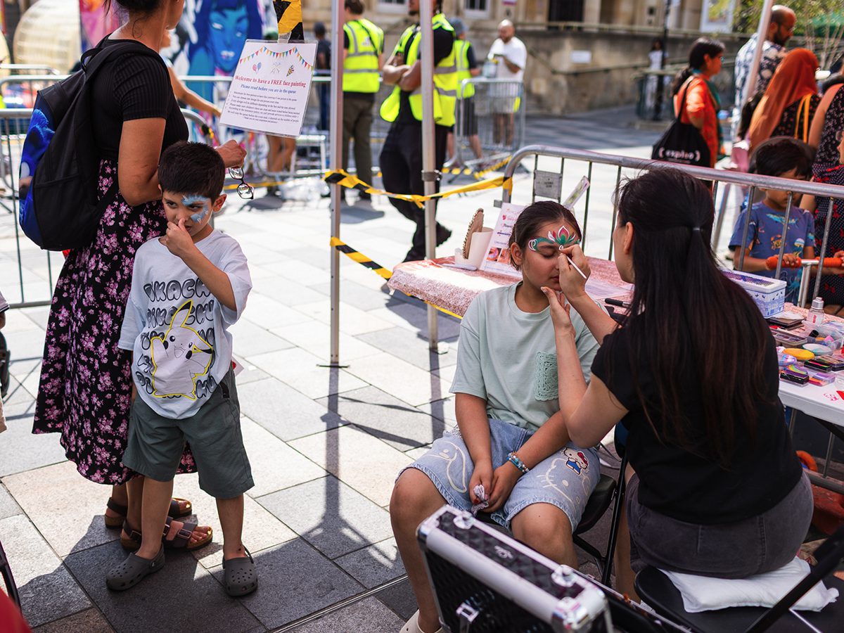 Free face painting
