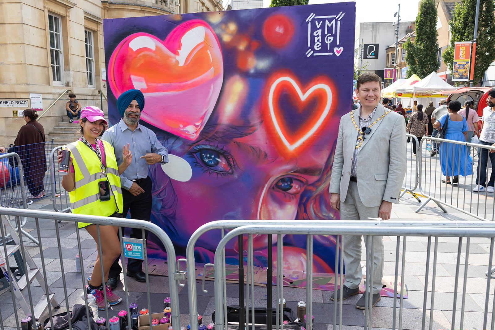 Jas Athwal MP at Ilford inColour